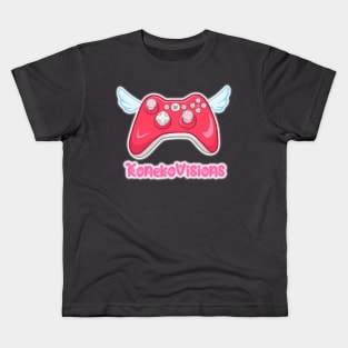 Red Game Controller Kids T-Shirt